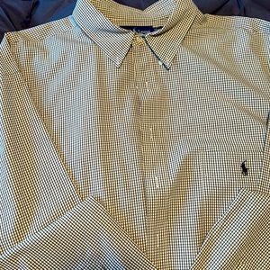 Big and Tall Ralph Lauren Polo - Classic Button Down Shirt.